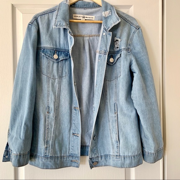 Ashley Mason Jackets & Blazers - BOYFRIEND DENIM JACKET